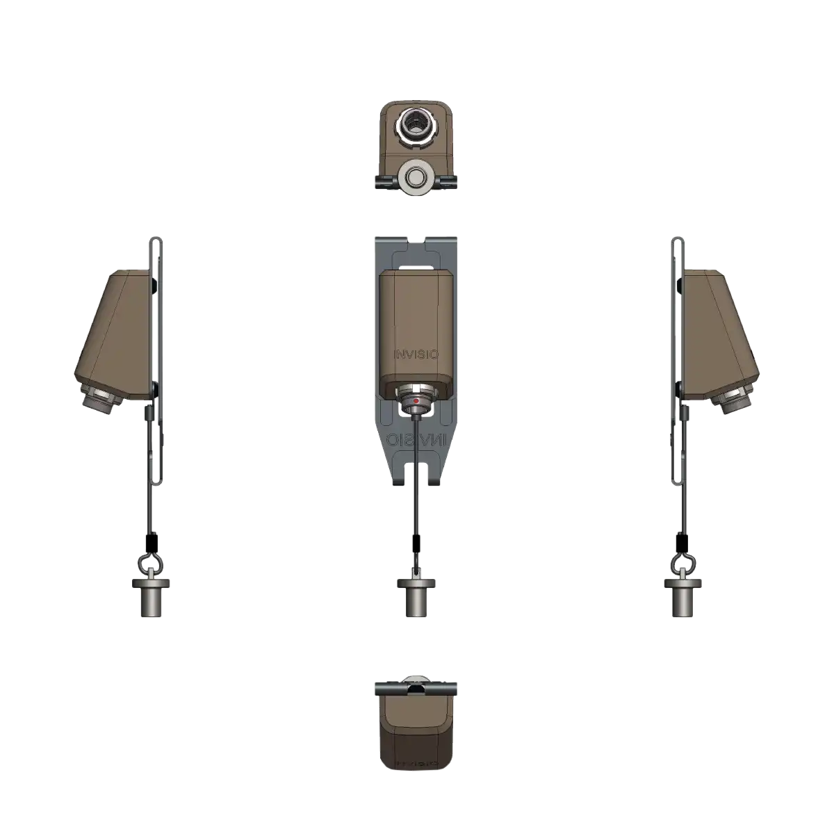 Products Cable Parking Molle Metal Cap TAN 1200X1200px