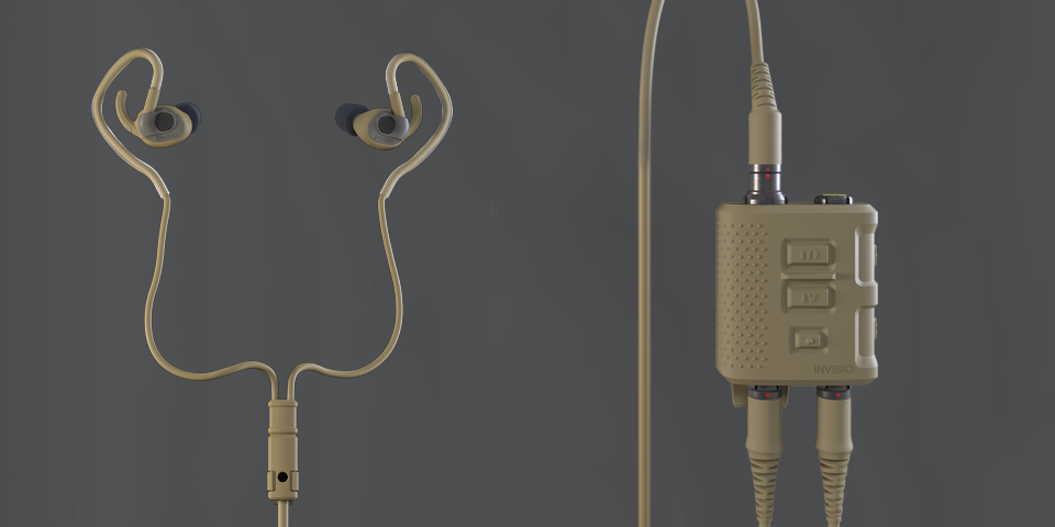 Invisio Communication System Headset